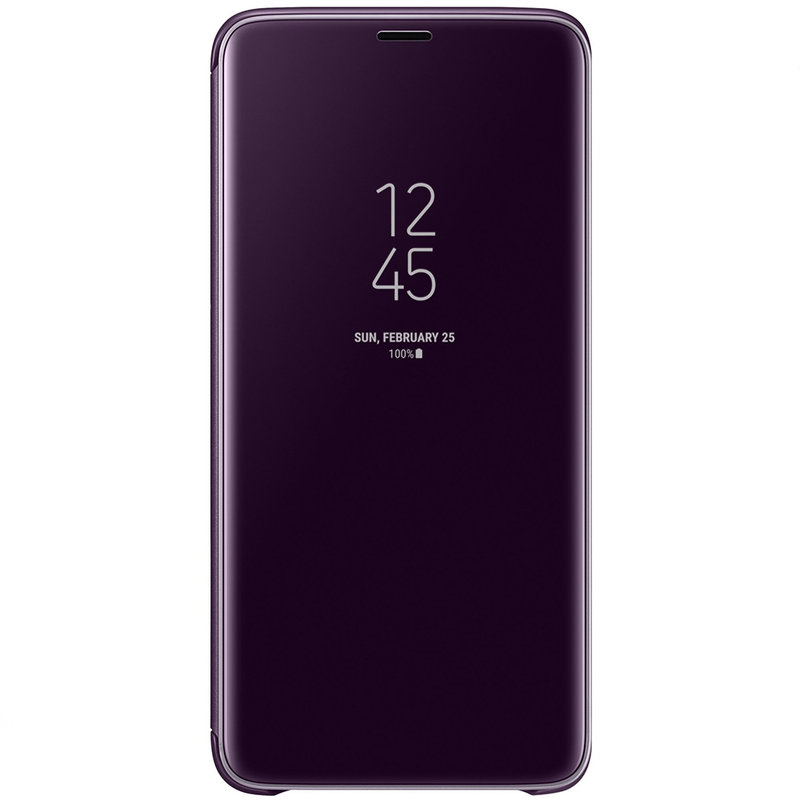 Husa Originala Samsung Galaxy S9 Plus Clear View Cover Purple