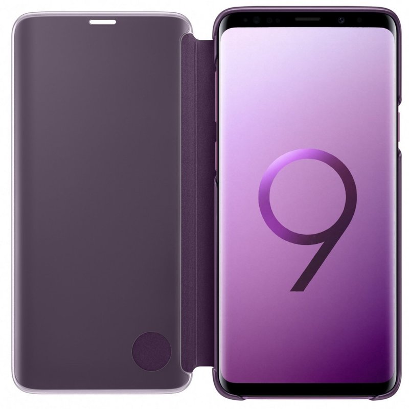 Husa Originala Samsung Galaxy S9 Plus Clear View Cover Purple