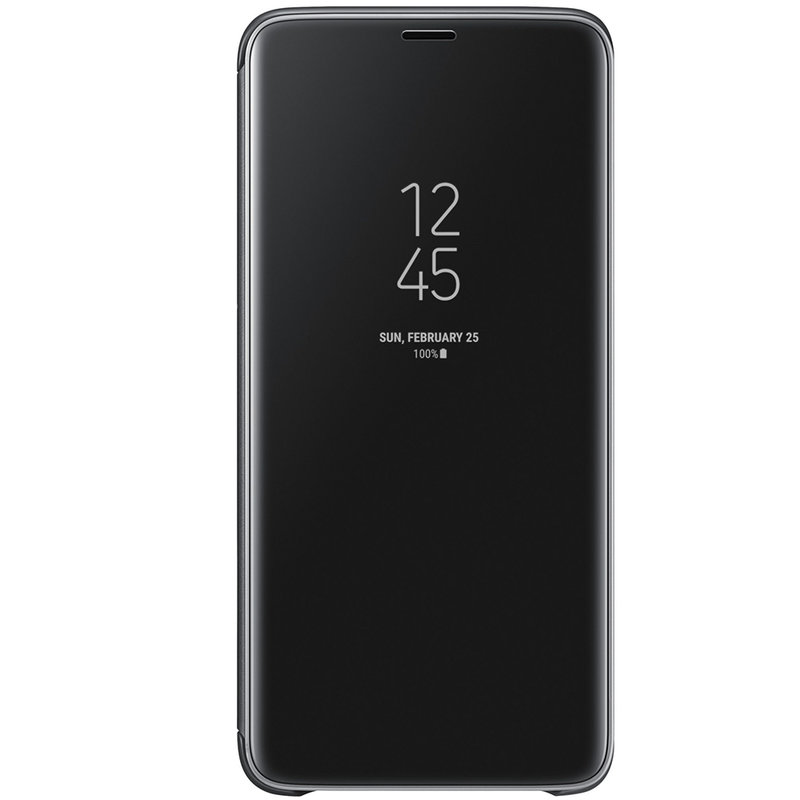 Husa Originala Samsung Galaxy S9 Plus Clear View Cover Black