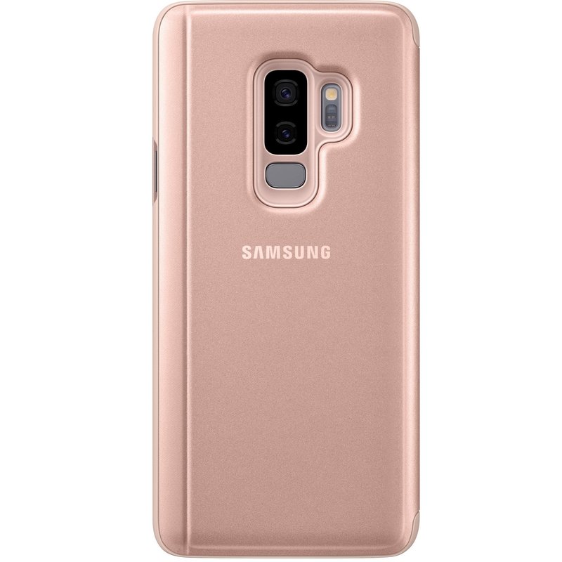 Husa Originala Samsung Galaxy S9 Plus Clear View Cover Gold