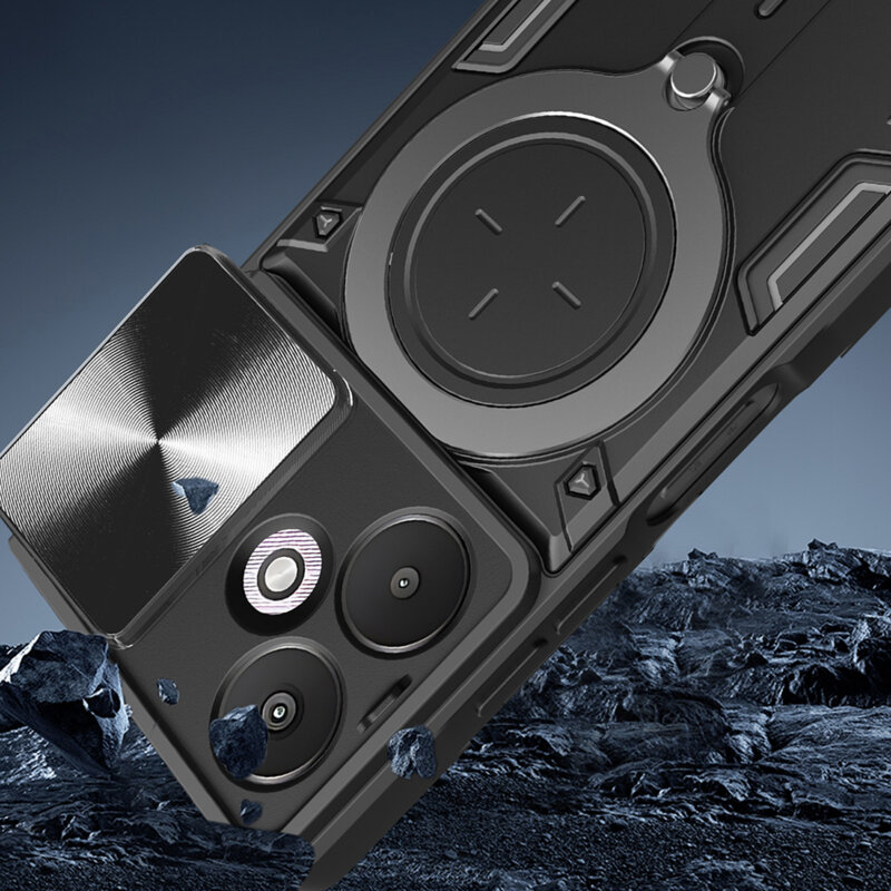 Husa Xiaomi Redmi 13C 5G Techsuit CamGuard Pro, albastru