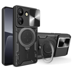 Husa Xiaomi Poco C65 Techsuit CamGuard Pro, negru