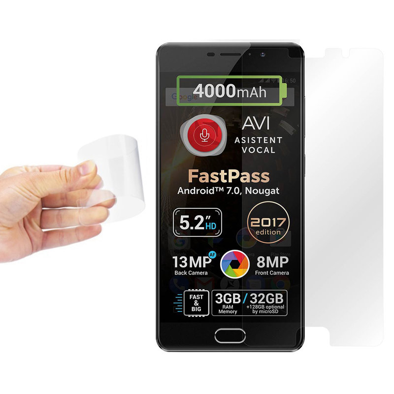 Folie Protectie Ecran FlexiGlass Allview P9 Energy Lite 2017 - Rezistenta 8H