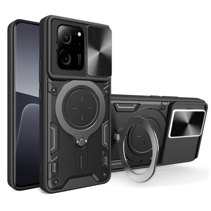 Husa Xiaomi 13T Pro Techsuit CamGuard Pro, negru