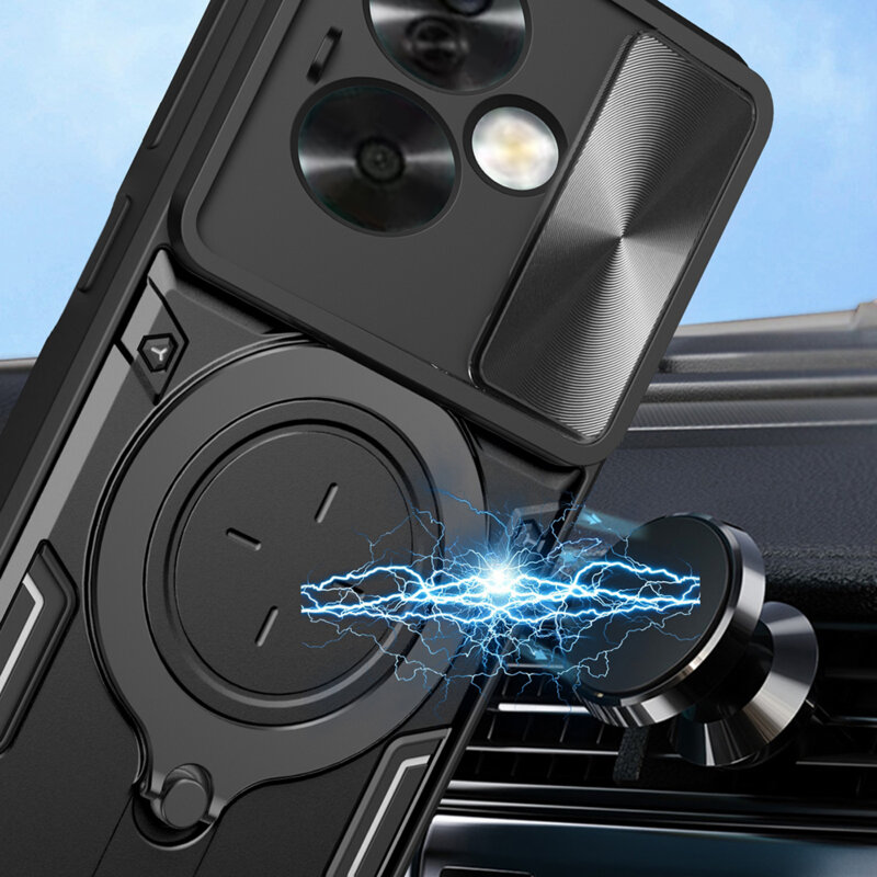 Husa OnePlus Nord N30 SE Techsuit CamGuard Pro, albastru