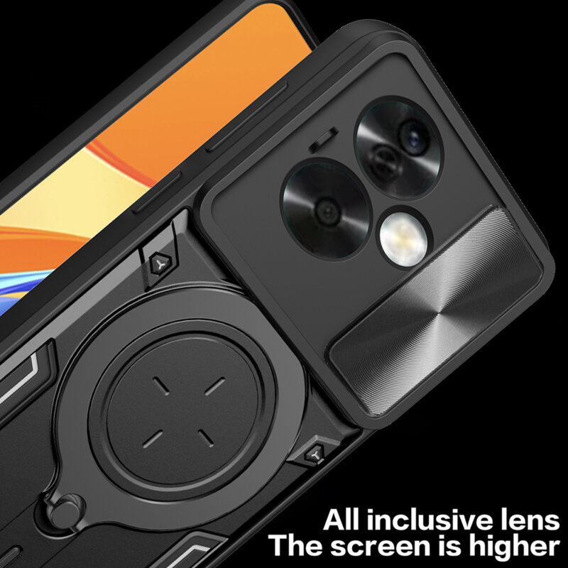 Husa OnePlus Nord N30 SE Techsuit CamGuard Pro, rosu