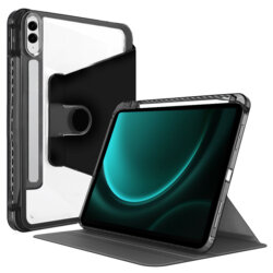Husa Samsung Galaxy Tab S9 FE Plus Techsuit Crystal Vision, negru