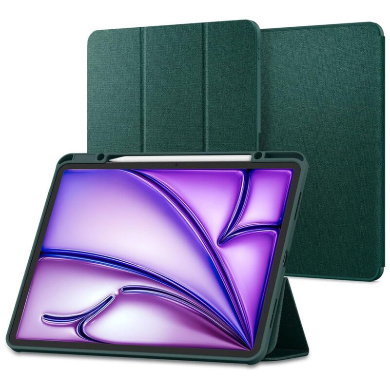 Husa iPad Air 5 (2022) Spigen Urban Fit, verde