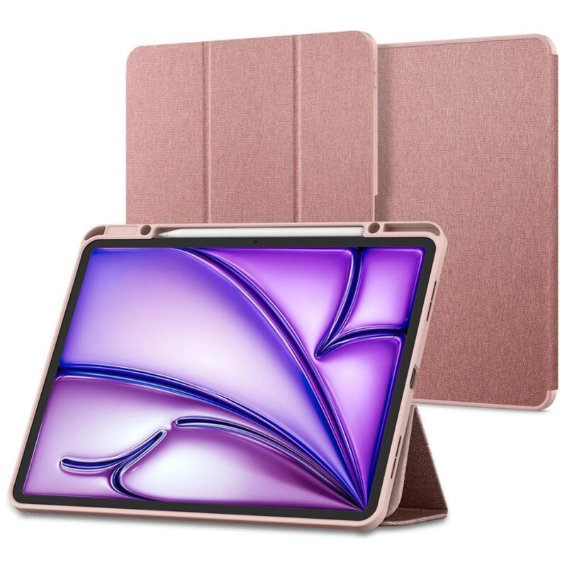Husa iPad Air 11 (2024) Spigen Urban Fit, roz