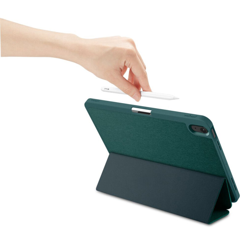 Husa iPad Air 5 (2022) Spigen Urban Fit, verde