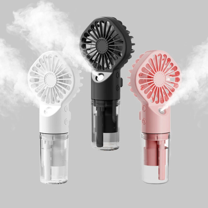 Mini ventilator portabil cu apa de birou Techsuit G10, negru