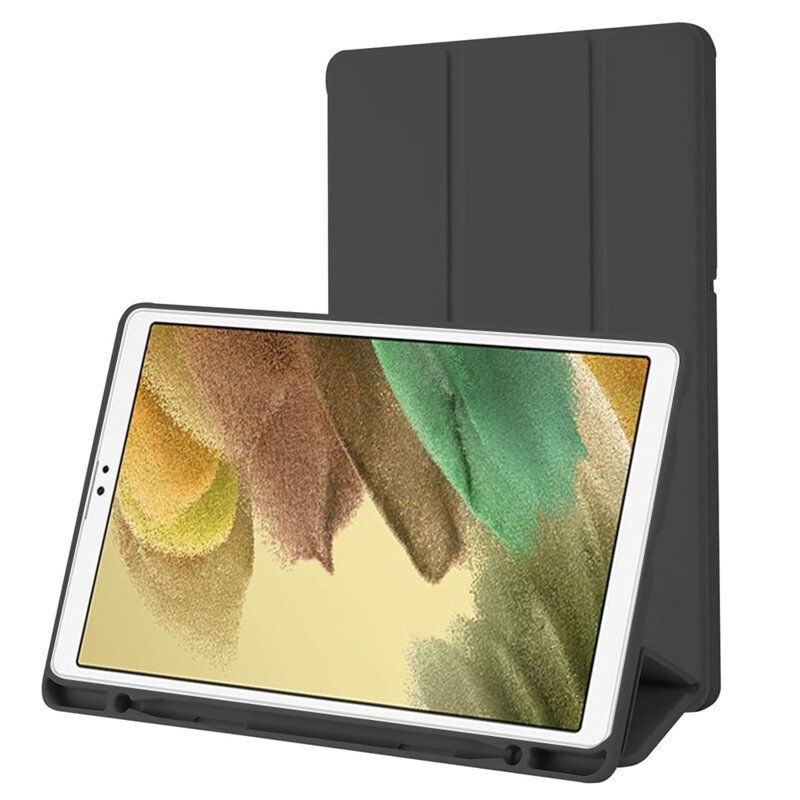 Husa Samsung Galaxy Tab A7 Lite Techsuit Flex Trifold Pen, negru
