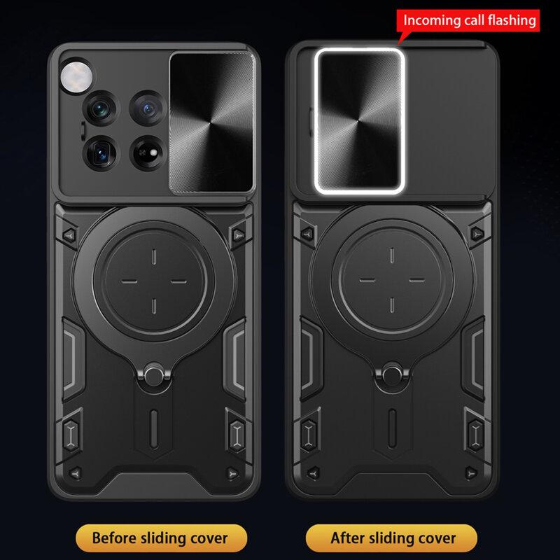 Husa OnePlus 12 Techsuit CamGuard Pro, mov