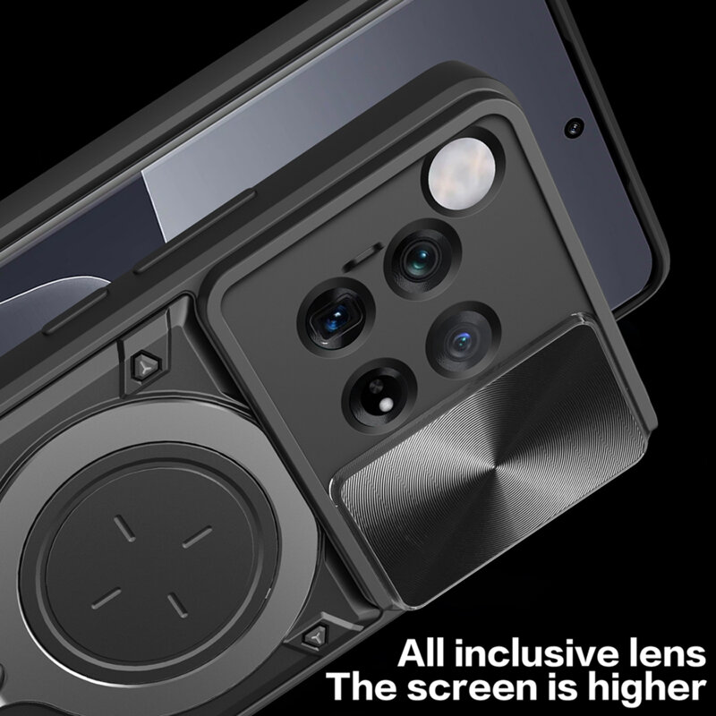 Husa OnePlus 12 Techsuit CamGuard Pro, mov