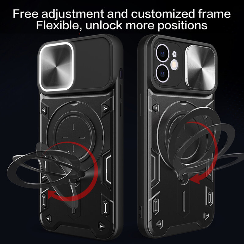 Husa iPhone 11 Techsuit CamGuard Pro, negru