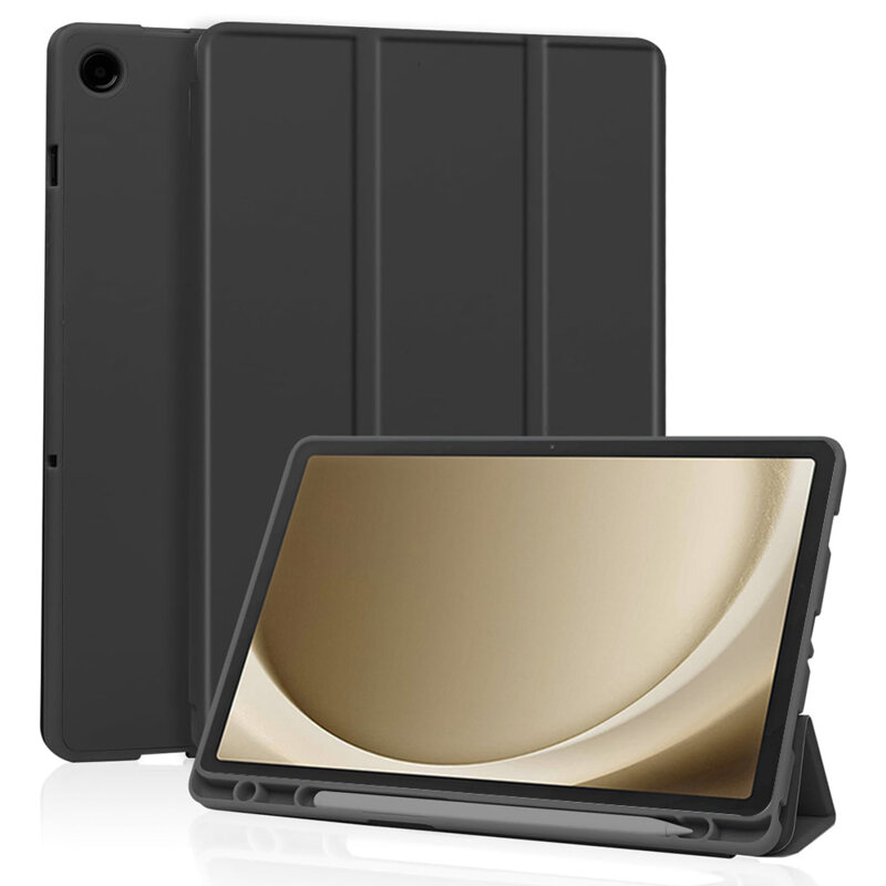 Husa Samsung Galaxy Tab A9 Plus Techsuit Flex Trifold Pen, negru