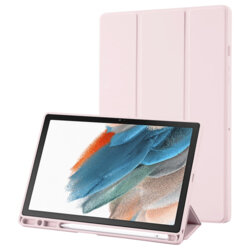 Husa Samsung Galaxy Tab A8 10.5 (2021) Techsuit Flex Trifold Pen, roz
