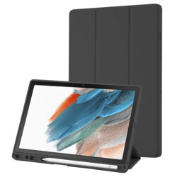Husa Samsung Galaxy Tab A8 10.5 (2021) Techsuit Flex Trifold Pen, negru