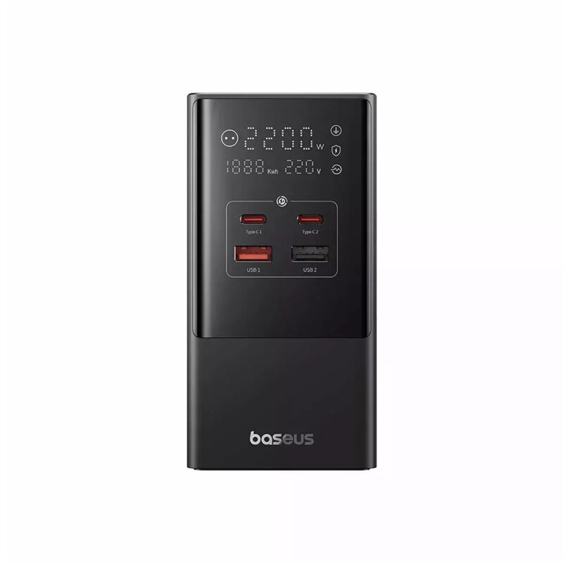 Statie incarcare 3xShuko, 2xType-C, 2xUSB Baseus, E00023606113-00