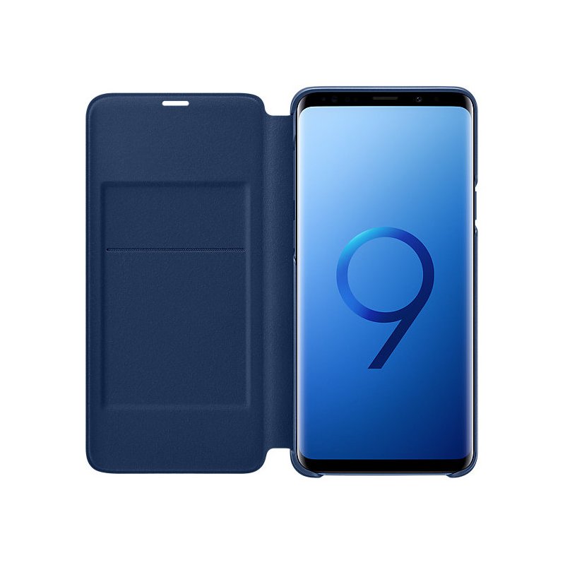Husa Originala Samsung Galaxy S9 Plus LED View Cover Albastru