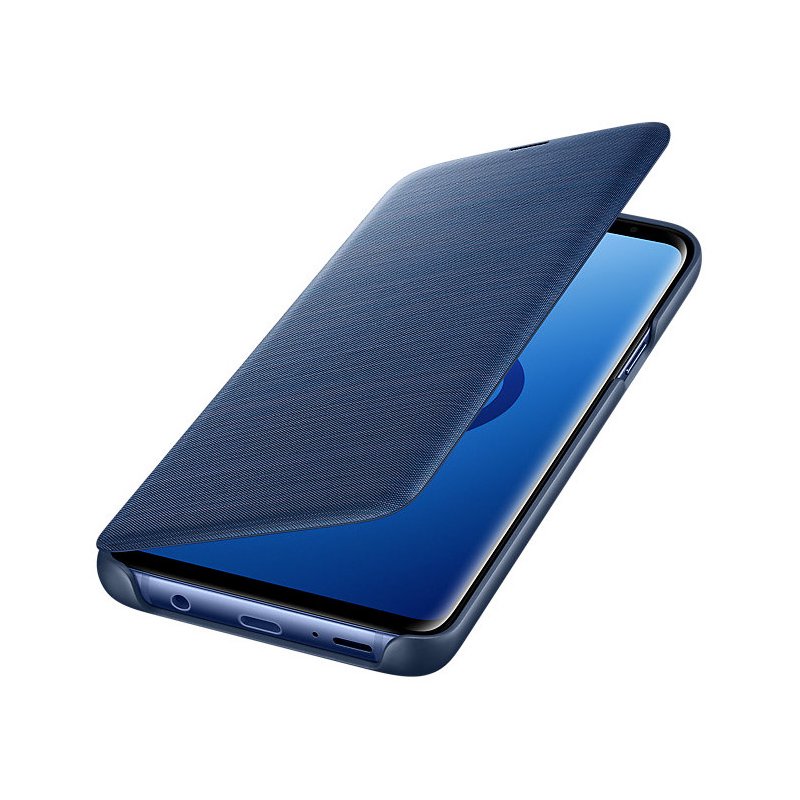 Husa Originala Samsung Galaxy S9 Plus LED View Cover Albastru