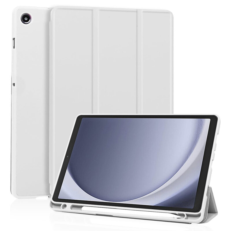 Husa Samsung Galaxy Tab A9 Techsuit Flex Trifold Pen, gri
