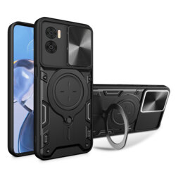 Husa Motorola Moto E22 Techsuit CamGuard Pro, negru