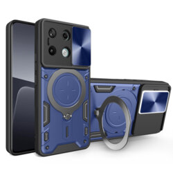 Husa Xiaomi Poco X6 Techsuit CamGuard Pro, albastru