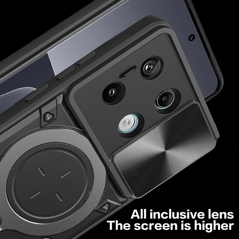 Husa Xiaomi Poco X6 Techsuit CamGuard Pro, negru