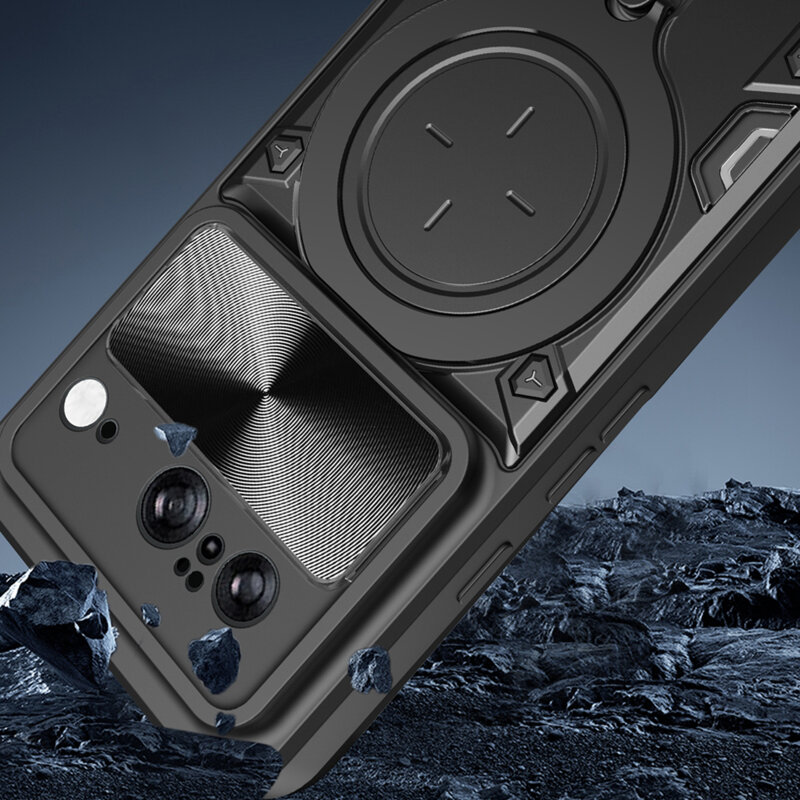 Husa Google Pixel 8 Techsuit CamGuard Pro, roz auriu