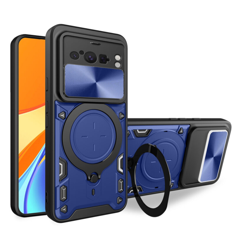Husa Google Pixel 8 Pro Techsuit CamGuard Pro, albastru