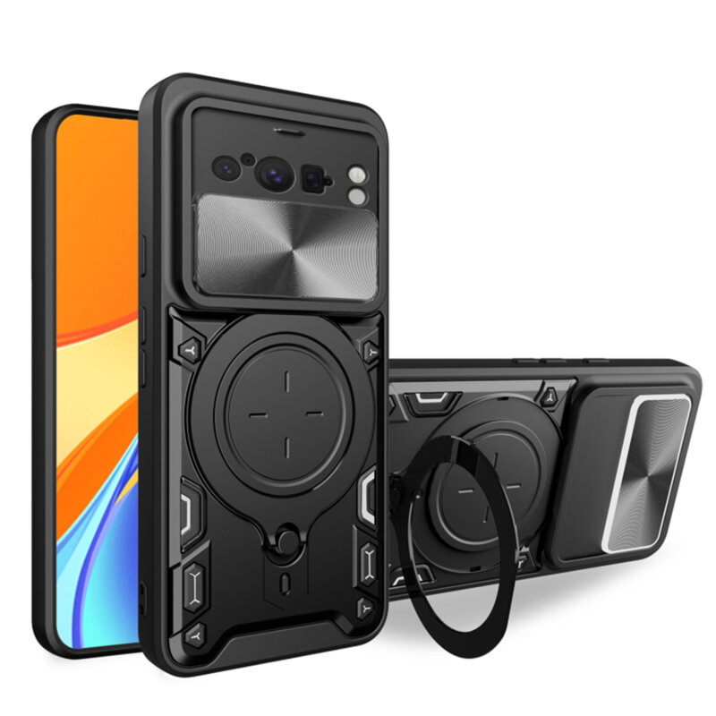 Husa Google Pixel 8 Pro Techsuit CamGuard Pro, negru