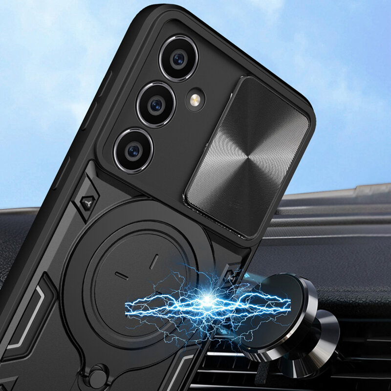 Husa Samsung Galaxy A34 5G Techsuit CamGuard Pro, negru