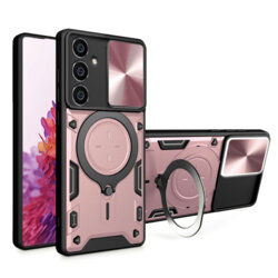 Husa Samsung Galaxy A54 Techsuit CamGuard Pro, roz auriu