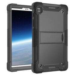 [Pachet 360°] Husa + folie sticla Samsung Galaxy Tab A7 10.4 (2022) Techsuit Rugged TabShell, negru
