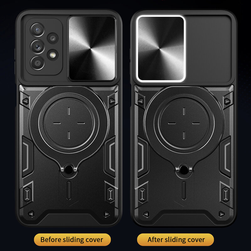 Husa Samsung Galaxy A52s 5G Techsuit CamGuard Pro, rosu