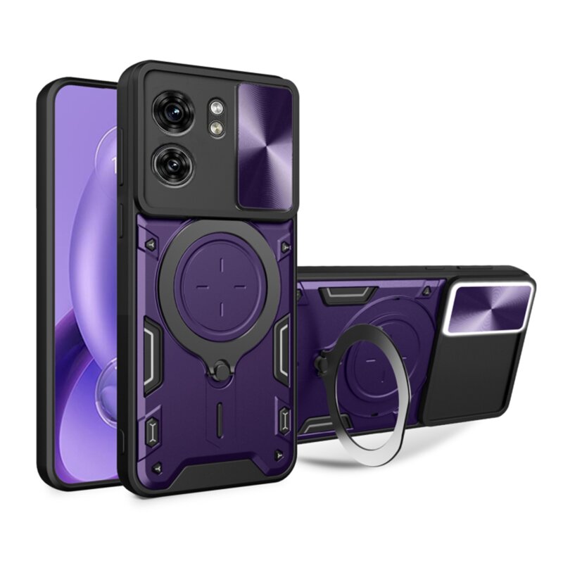 Husa Motorola Edge 40 Techsuit CamGuard Pro, mov