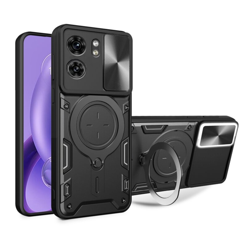 Husa Motorola Edge 40 Techsuit CamGuard Pro, negru