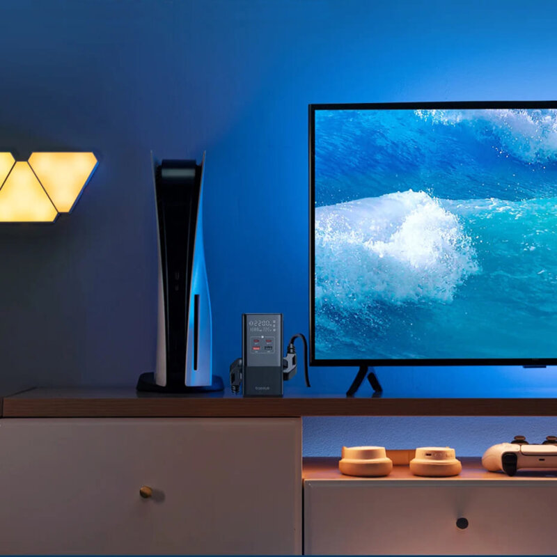 Statie incarcare 3xShuko, 2xType-C, 2xUSB Baseus, E00023606113-00