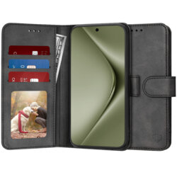 Husa 360 Huawei Pura 70 Ultra Techsuit Diary Book, negru