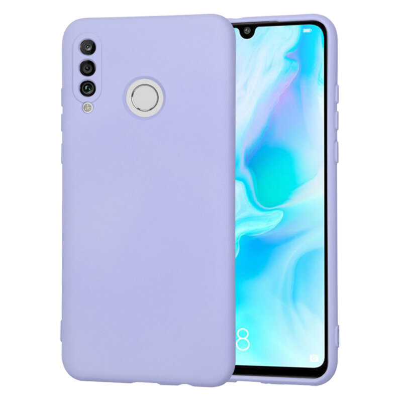 Husa silicon Huawei P30 Lite Techsuit SoftFlex, violet