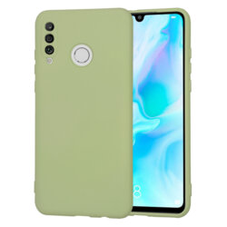 Husa silicon Huawei P30 Lite Techsuit SoftFlex, verde