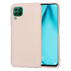 Husa silicon Huawei P40 Lite Techsuit SoftFlex, roz pudra