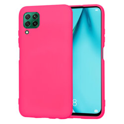Husa silicon Huawei P40 Lite Techsuit SoftFlex, fucsia