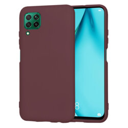 Husa silicon Huawei P40 Lite Techsuit SoftFlex, bordo