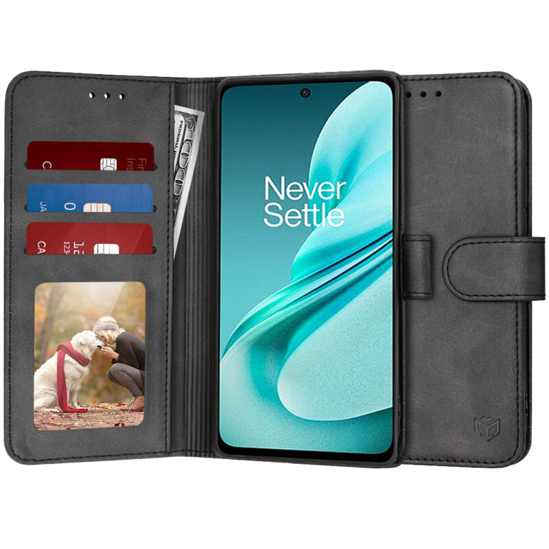 Husa 360 OnePlus Nord N30 SE Techsuit Diary Book, negru