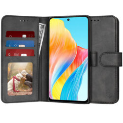 Husa 360 Oppo A98 5G Techsuit Diary Book, negru