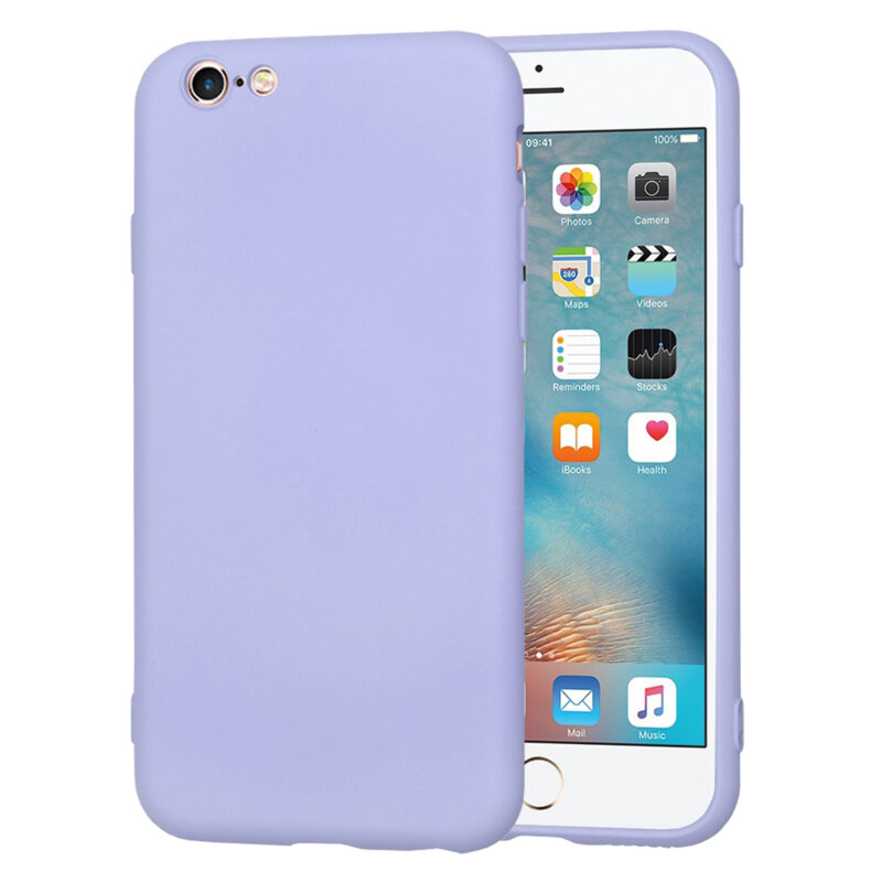 Husa silicon iPhone 6 / 6S Techsuit SoftFlex, violet
