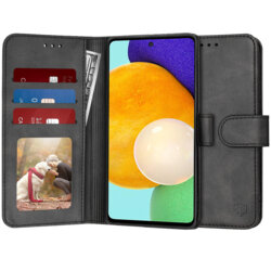 Husa 360 Samsung Galaxy A52 5G Techsuit Diary Book, negru