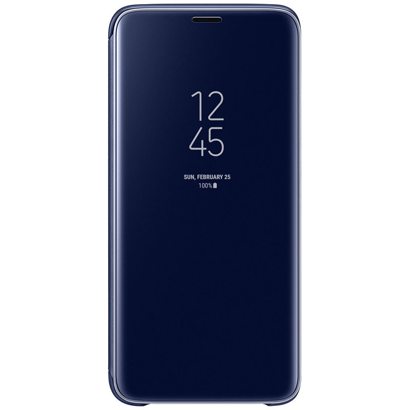 RESIGILAT - Husa Originala Samsung Galaxy S9 Clear View Cover Blue